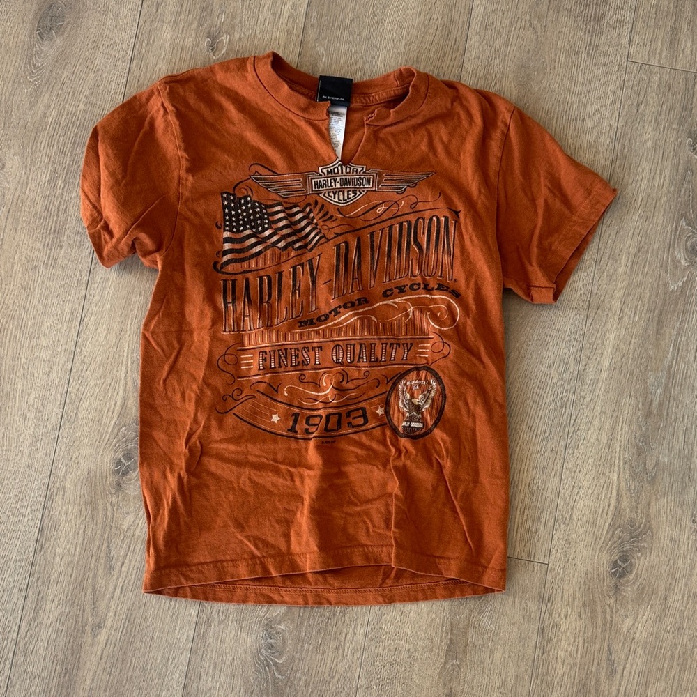 Harley-Davidson Kids Rust Graphic Tee